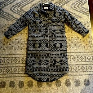 Long Sherpa Coat/Sherpa Shacket